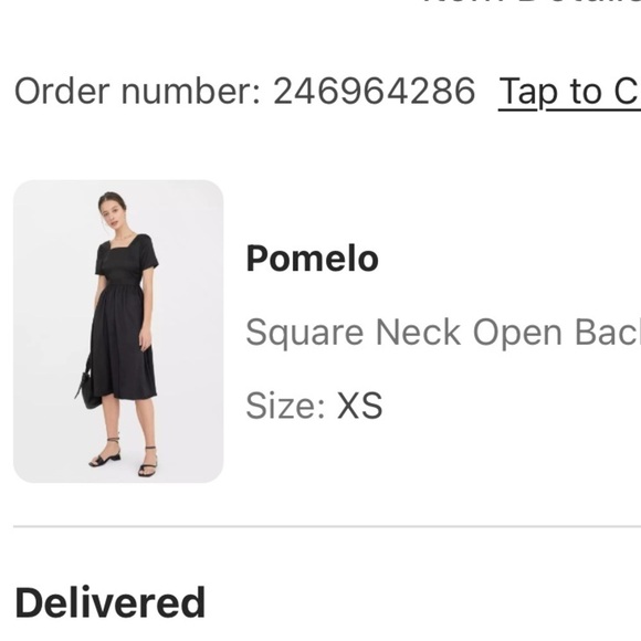 Pomelo Open Back Dresses -XS -Unused - Picture 4 of 4